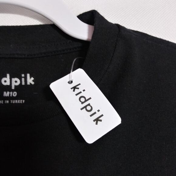 KidPik Future Is Now Black Long Sleeve Tee Size M - Picture 5 of 7